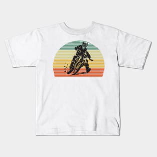 Motorcross minimalisitic Kids T-Shirt